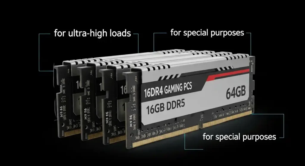 64GBメモリは特殊用途向け