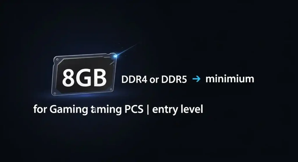 8GBメモリ(最低限)