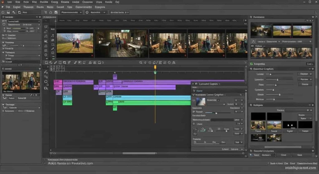 Adobe Premiere Pro画面