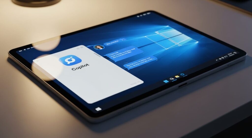 WindowsタブレットでのCopilot機能