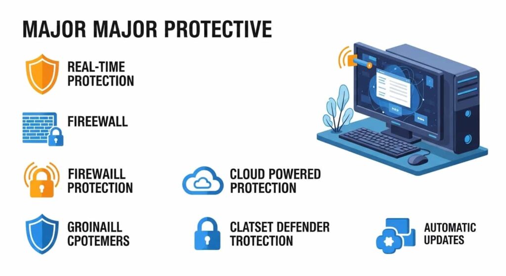 Windows Defenderの機能一覧