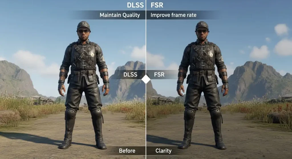 DLSS/FSRの比較