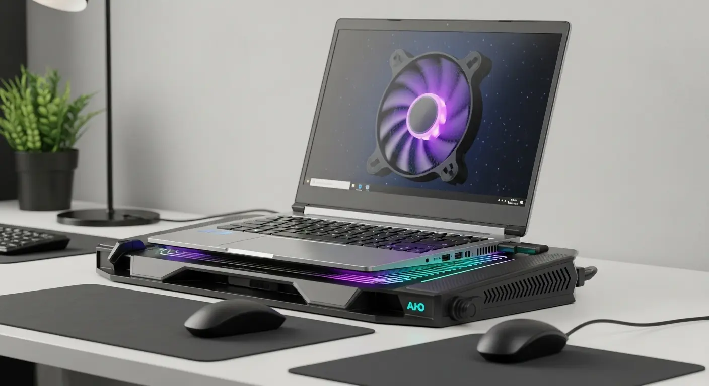 ゲーミングノートPCの外部冷却台と、最適な設置環境。