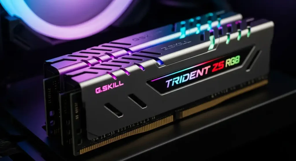 G.Skill DDR5 32GB RGBメモリ