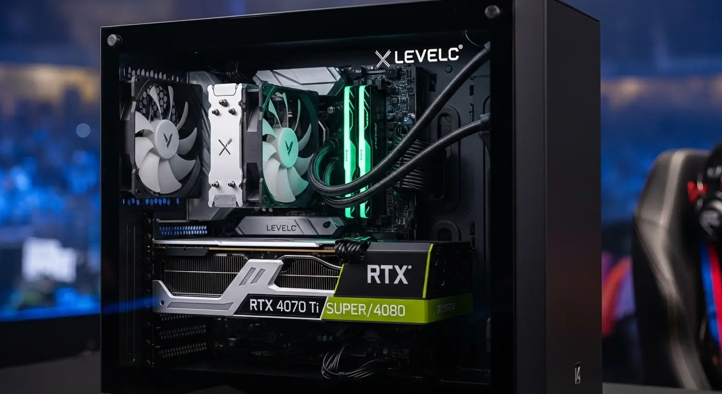 パソコン工房LEVEL∞のプロゲーマーも使用する高品質ゲーミングPC。