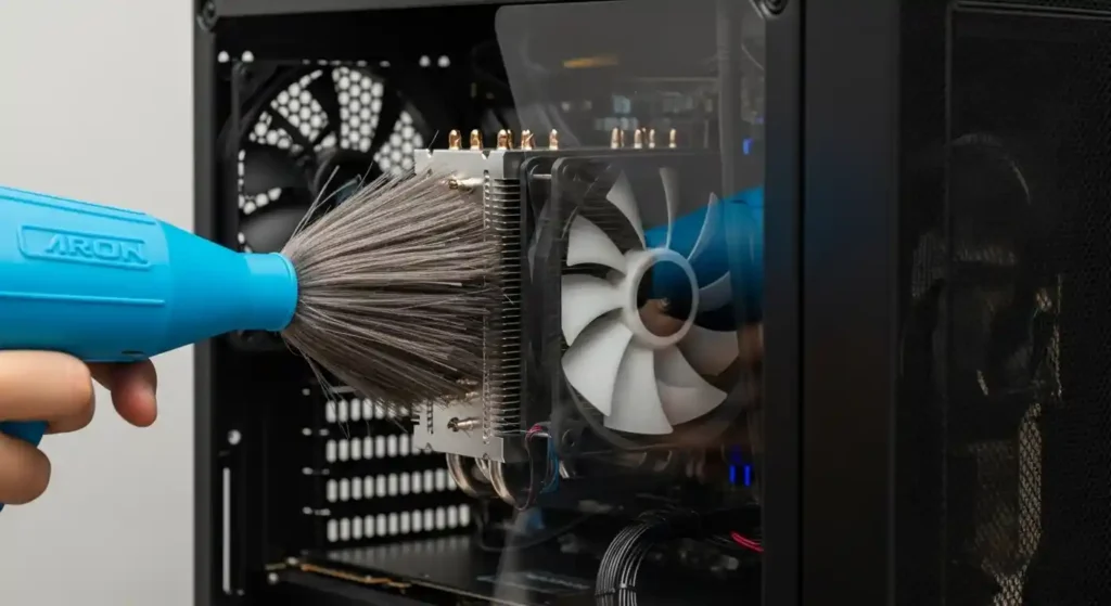 水冷PCのホコリ除去メンテナンス