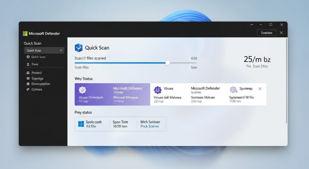 Microsoft Defenderスキャン