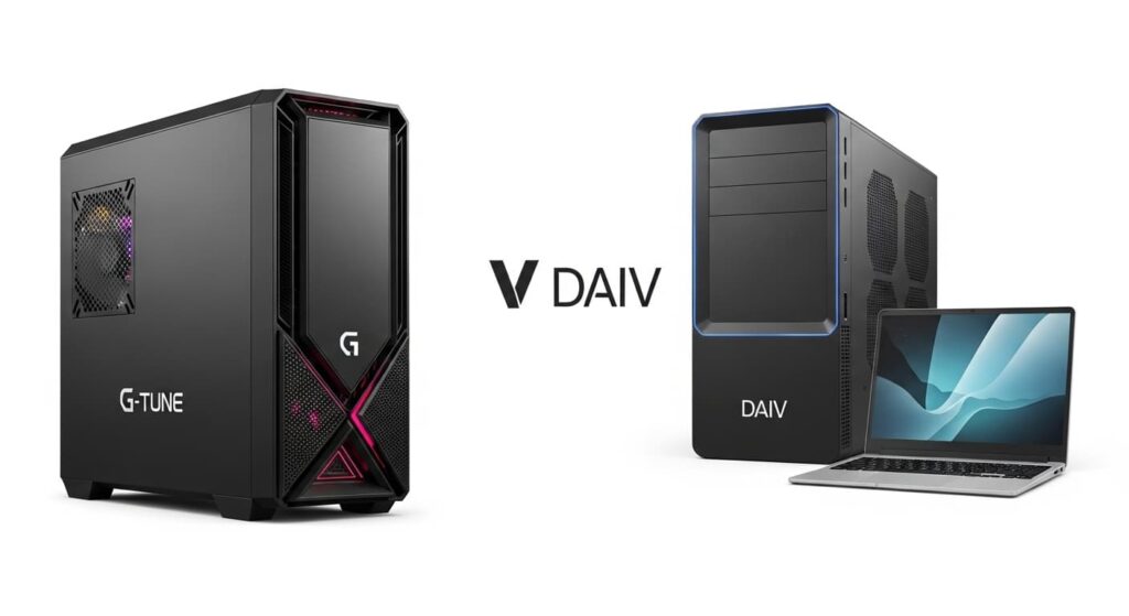 マウスコンピューター G-Tune & DAIV