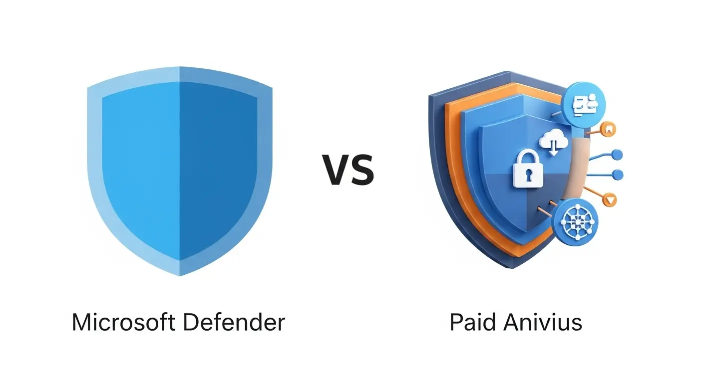 Microsoft Defenderセキュリティセンターの概要画面。