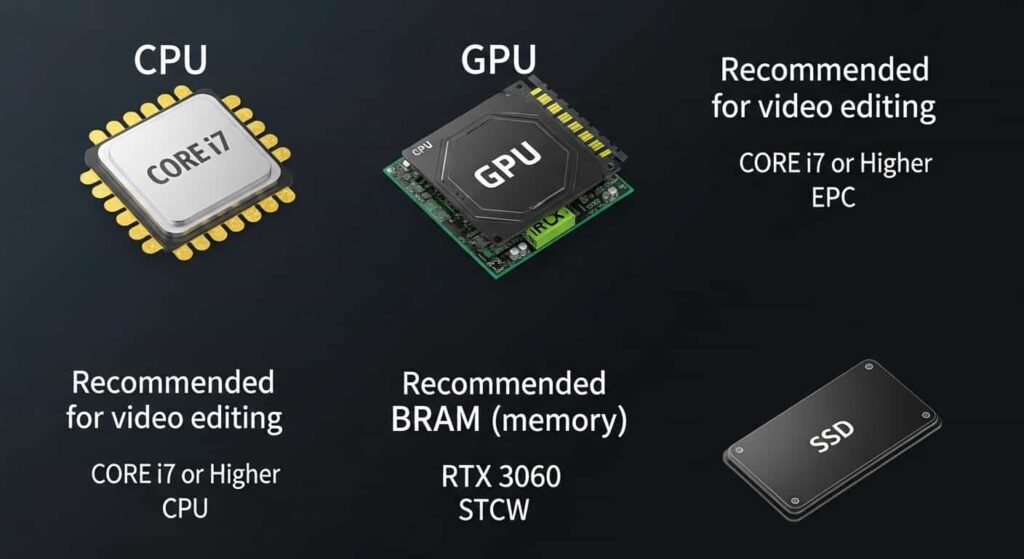 動画編集PC推奨スペック