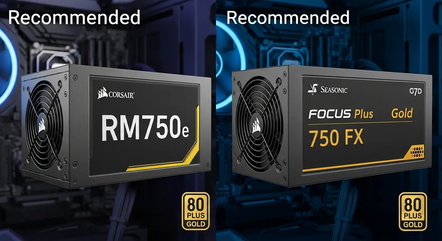650W〜750WクラスのゲーミングPC向けおすすめ電源ユニット。
