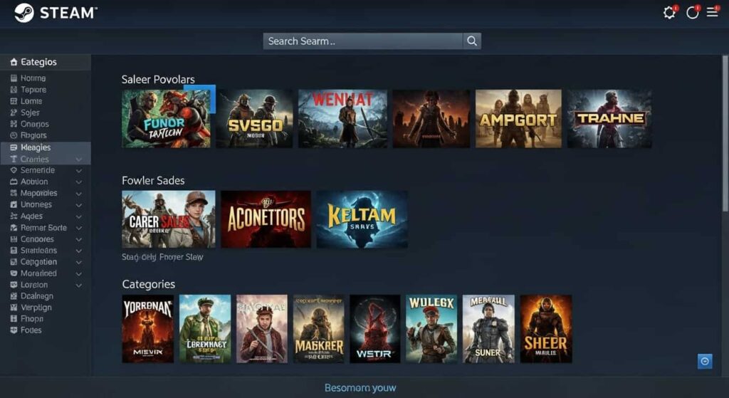 Steamストア