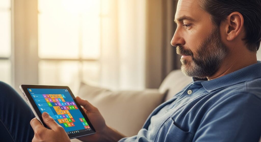 タブレットでのゲーム体験