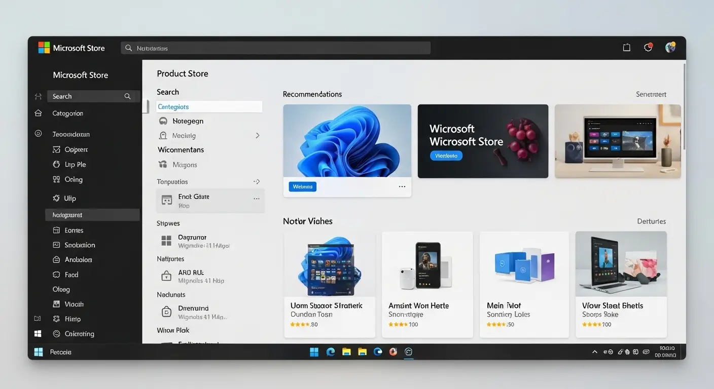 Windows 11の新しいMicrosoft Store。