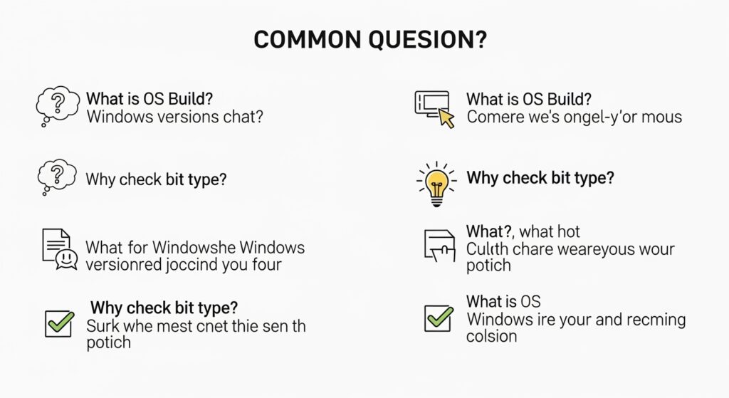 Windowsのバージョンに関するよくある質問と回答。