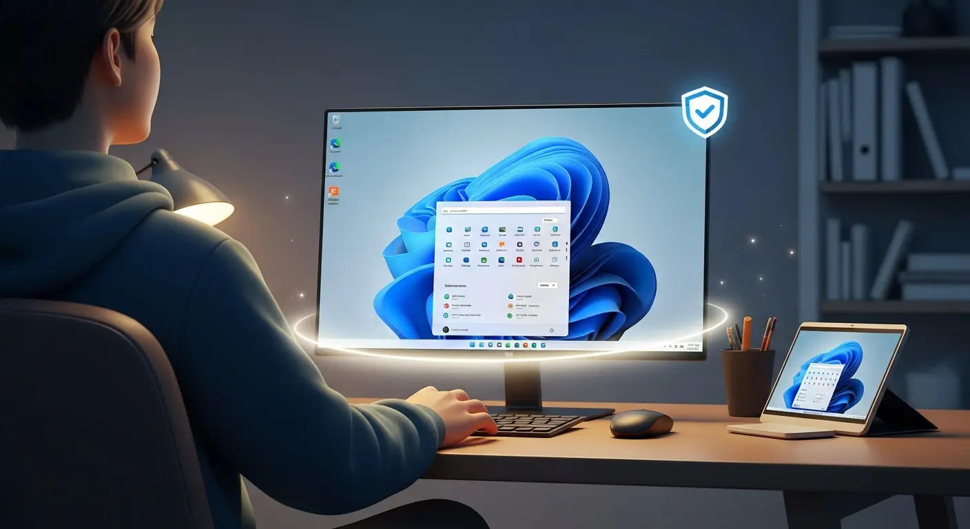 Windows 11 ISOファイルによってPCの安心を得ているユーザー。