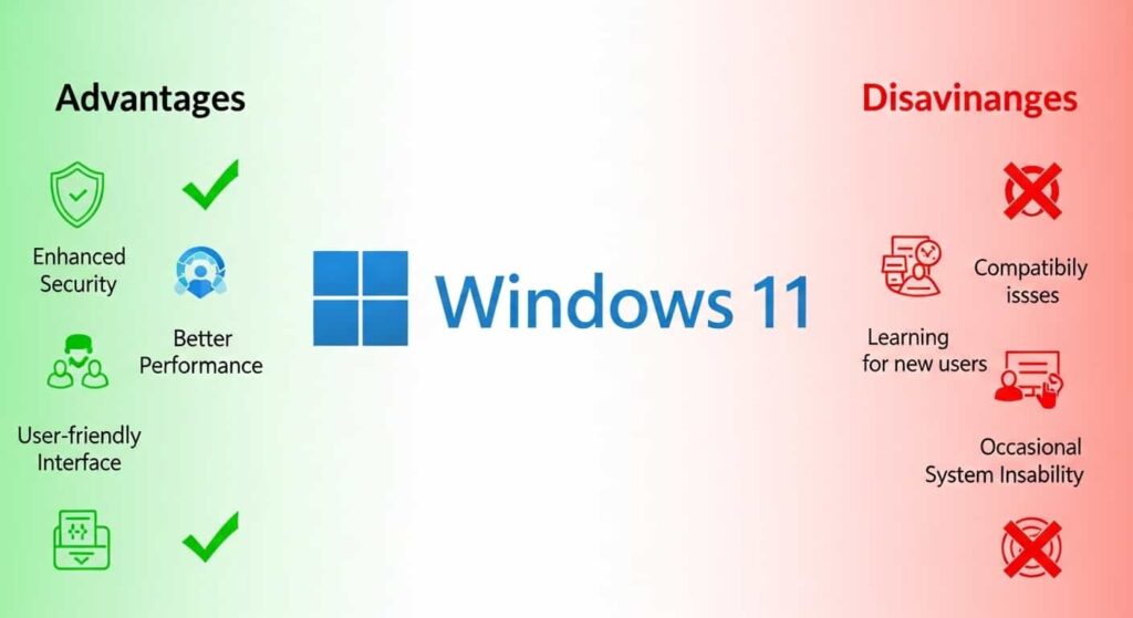 Windows 11のメリットデメリット