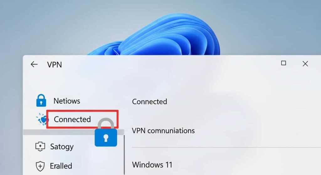 Windows 11 VPN接続