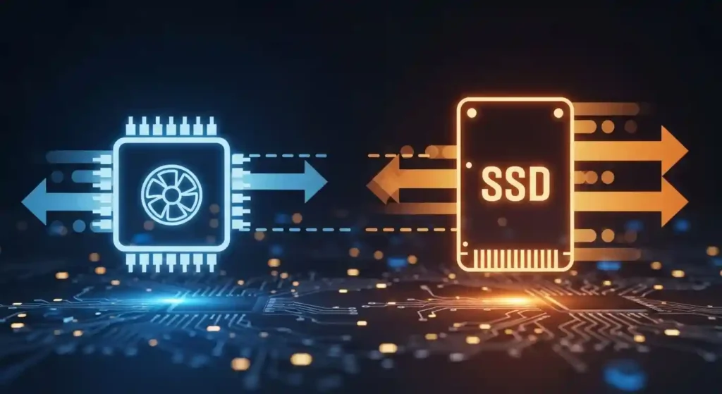 CPUとSSDの性能