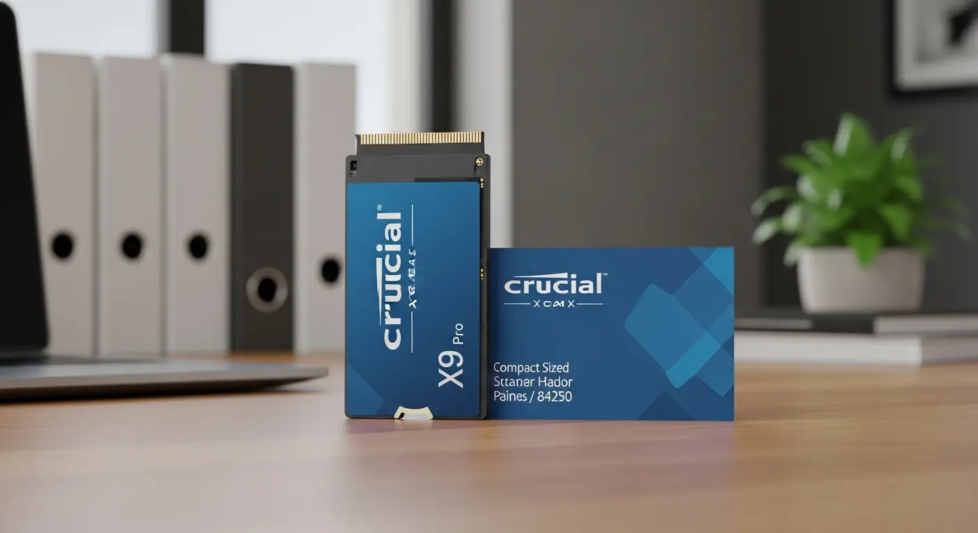 Crucial X9 Pro SSDのイメージ画像。