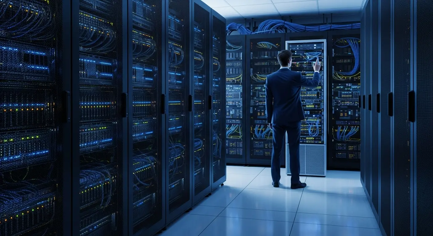 企業向けデータセンターのNAS。
