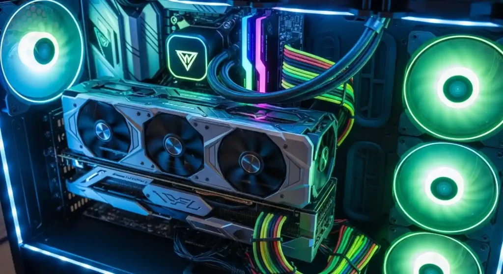 ゲーミングPCの内部