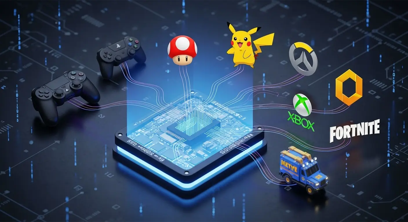 ゲーム用SSD容量。