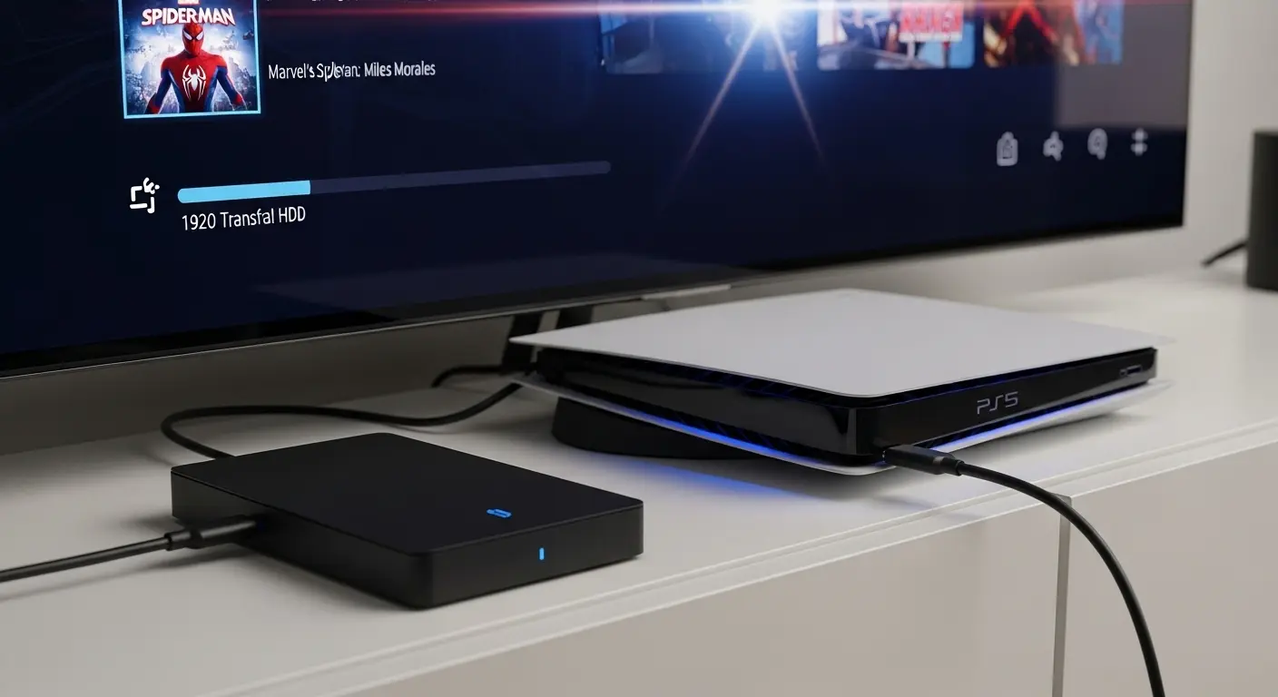 ゲーム機用外付けHDD。