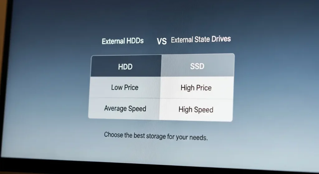 外付けHDDとSSDの価格・速度比較