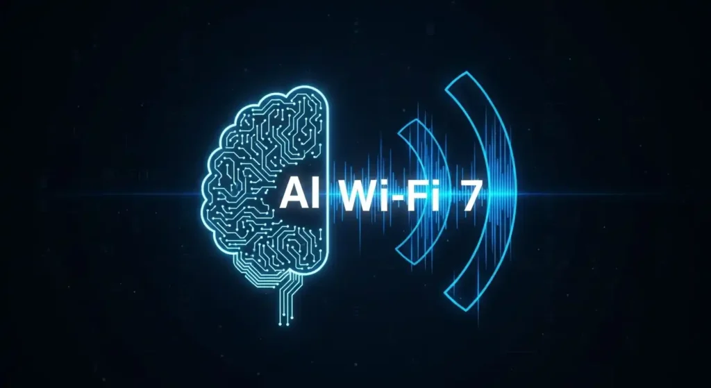 AI PCとWi-Fi 7のイラスト