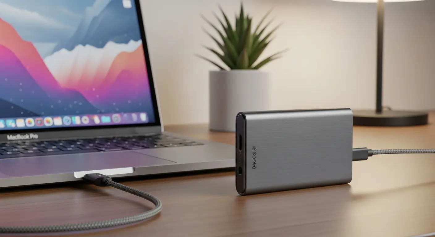 Macと相性の良い外付けSSD。