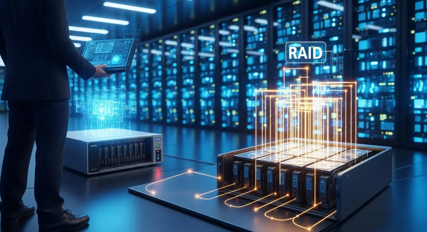 NASのRAID構成とデータ保護。