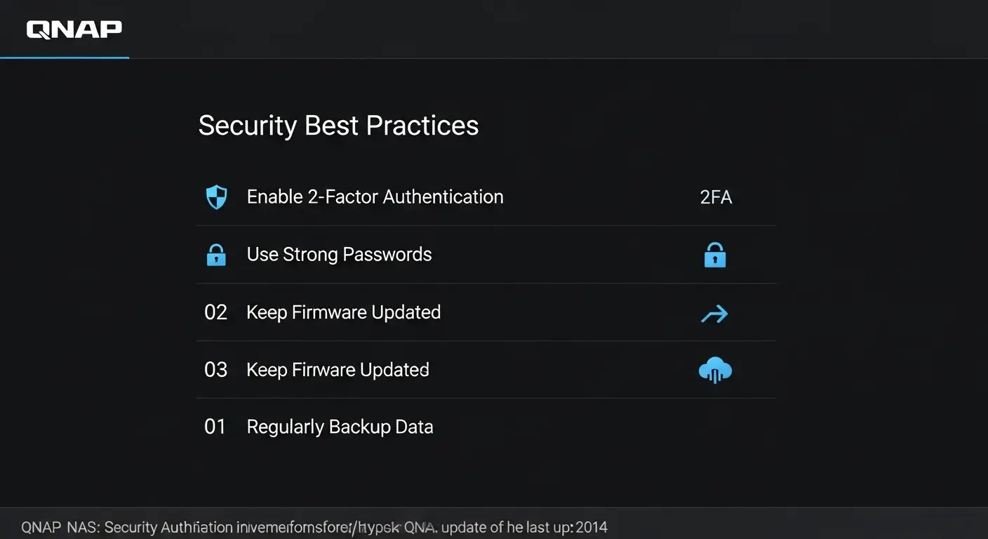  QNAP Security Counselorのインターフェース画面イメージ画像