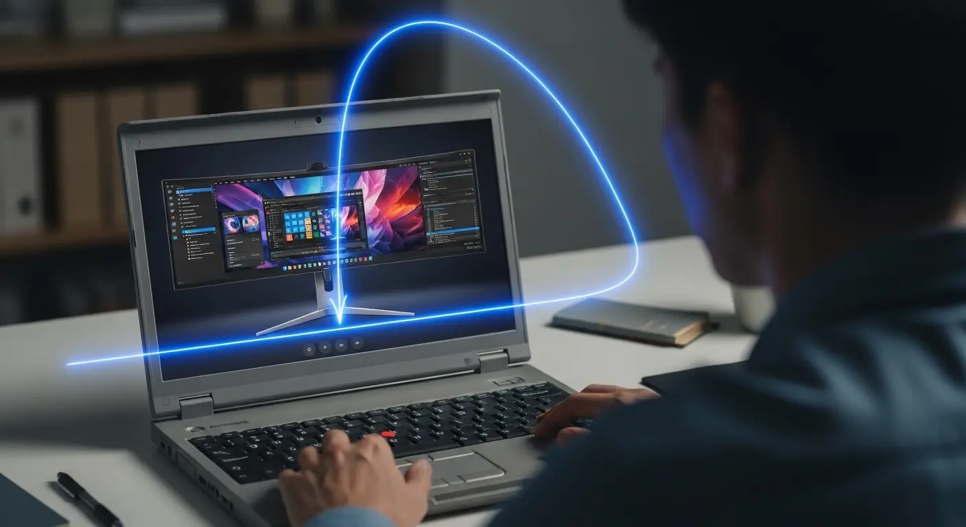 リモートデスクトップで古いPCを活用する。