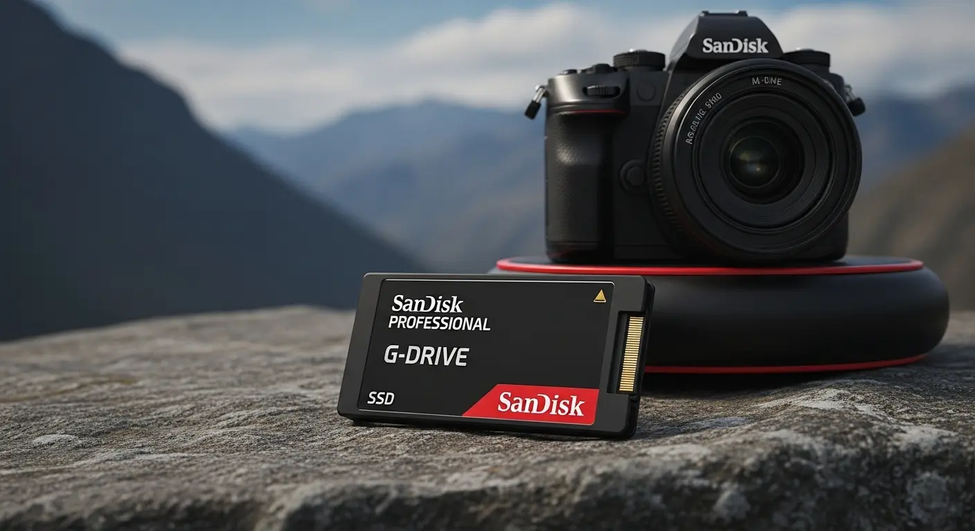 SanDisk Professional G-DRIVE SSDの製品画像