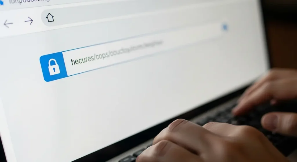 安全なウェブサイトの閲覧