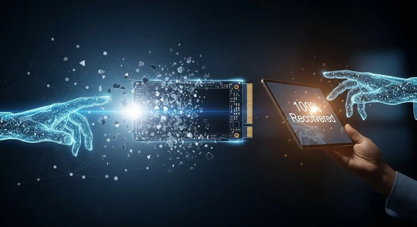 SSDデータ復旧ソフトの使い方。