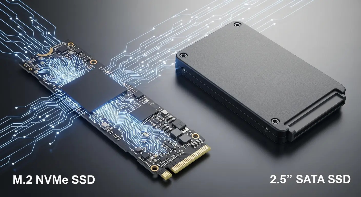 SSDの形状と規格。