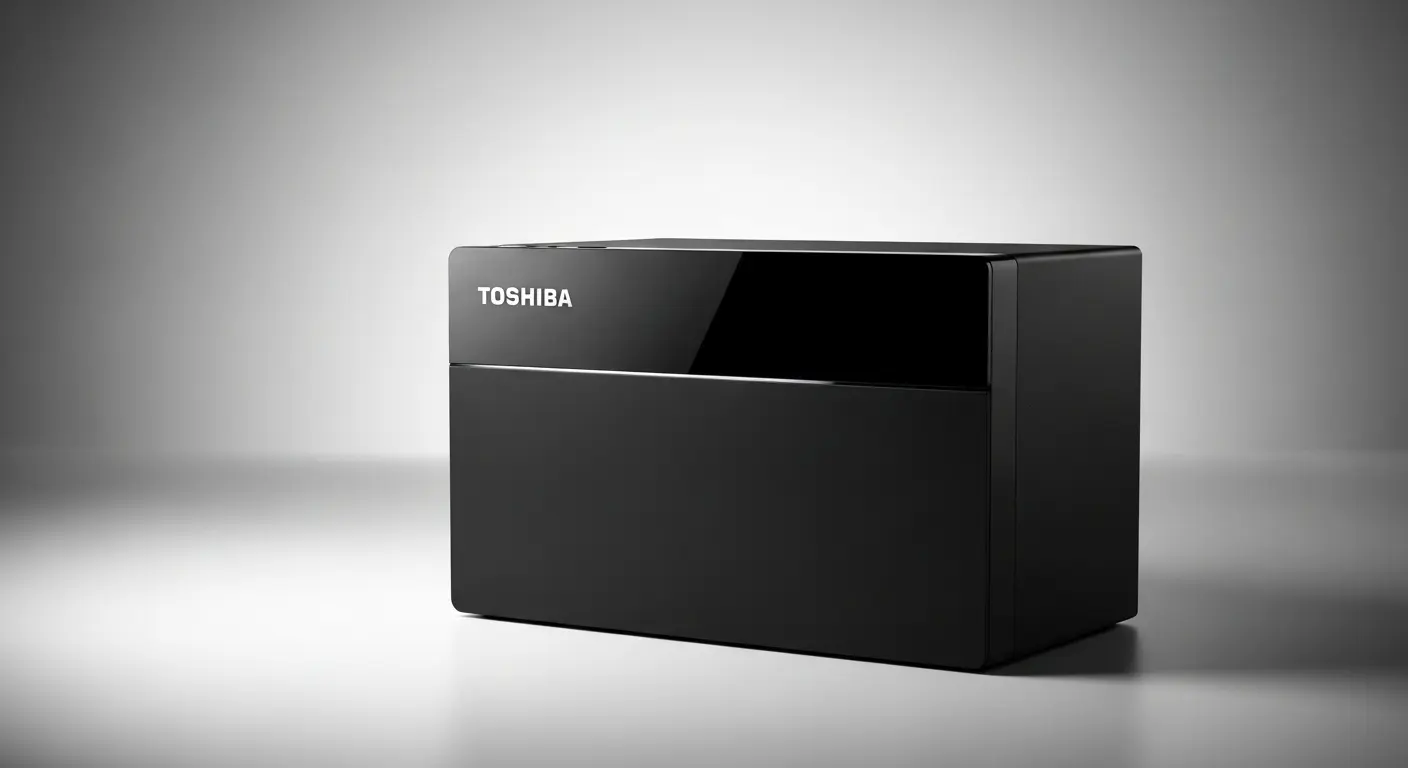 東芝製外付けHDDの製品イメージ画像。