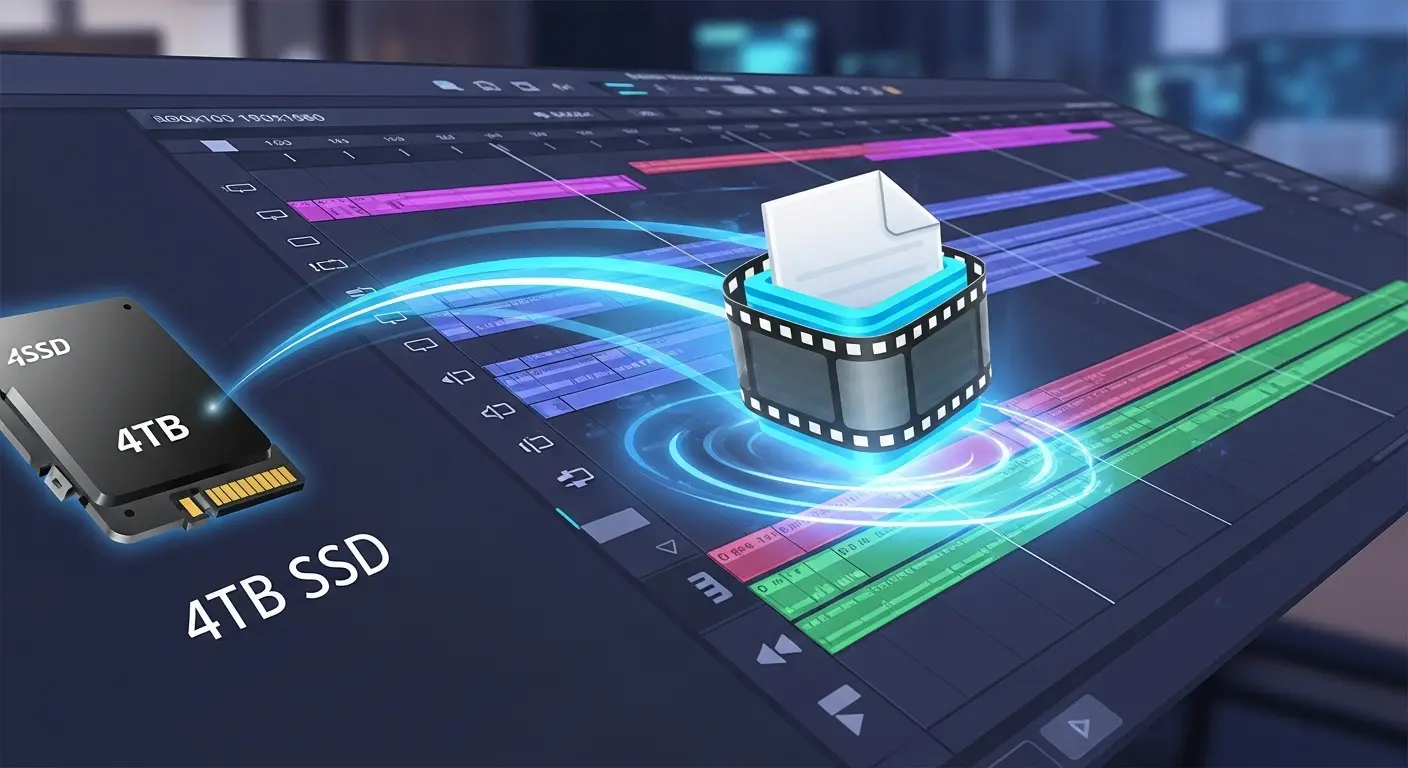 動画編集とSSD