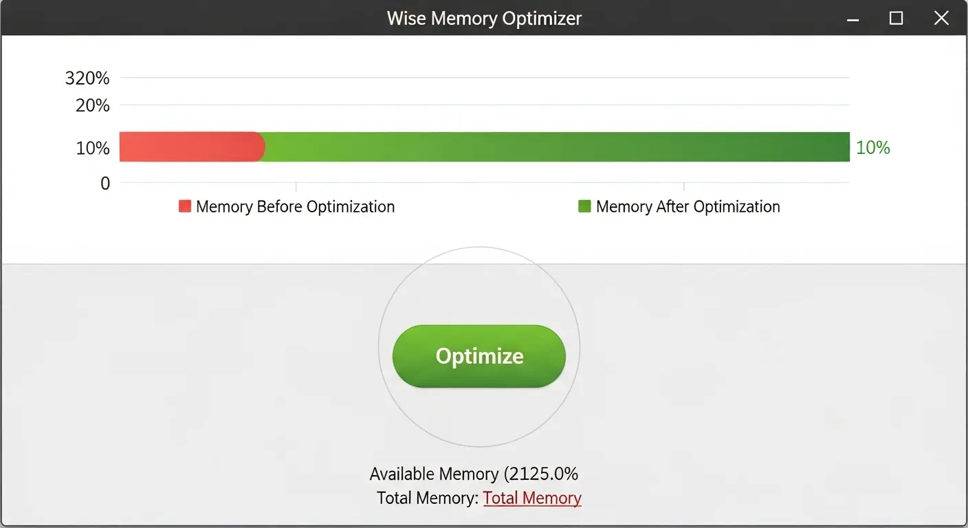 Wise Memory Optimizerの画面