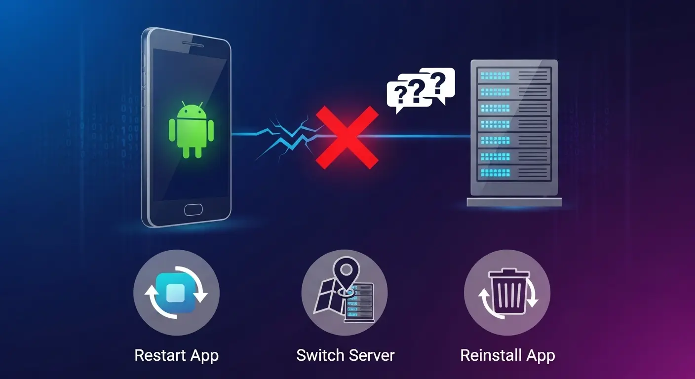 Android VPNが繋がらない時のトラブルシューティング