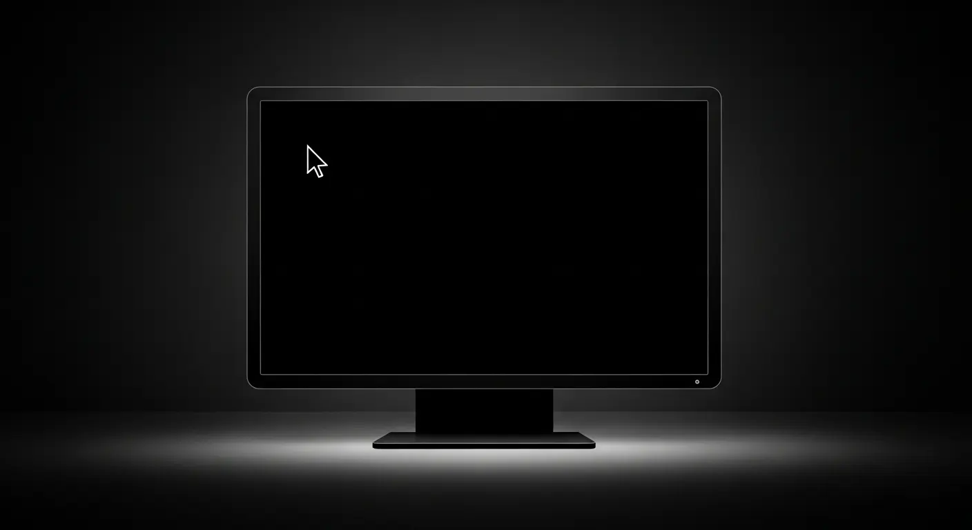 BIOS画面が表示されない真っ暗な画面