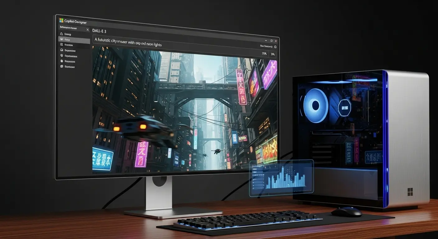 Microsoft Copilot DesignerによるDALL-E 3の画像生成