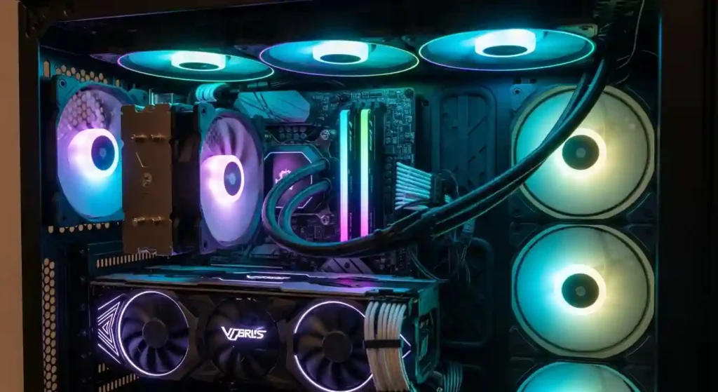 カスタマイズされたPCケース