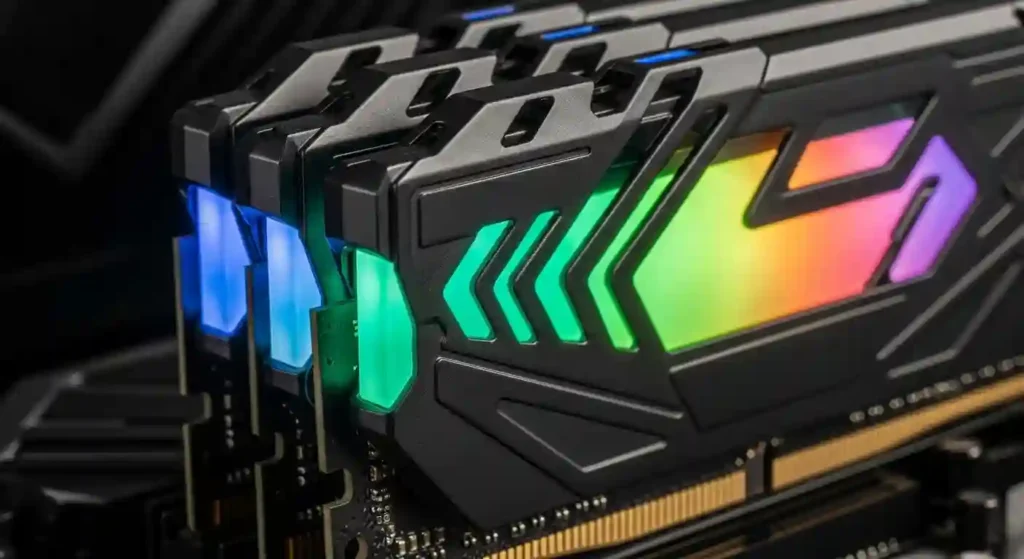 DDR5規格のメモリの画像。