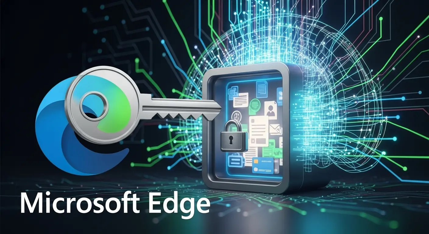 Microsoft Edgeによるパスワードデータの暗号化