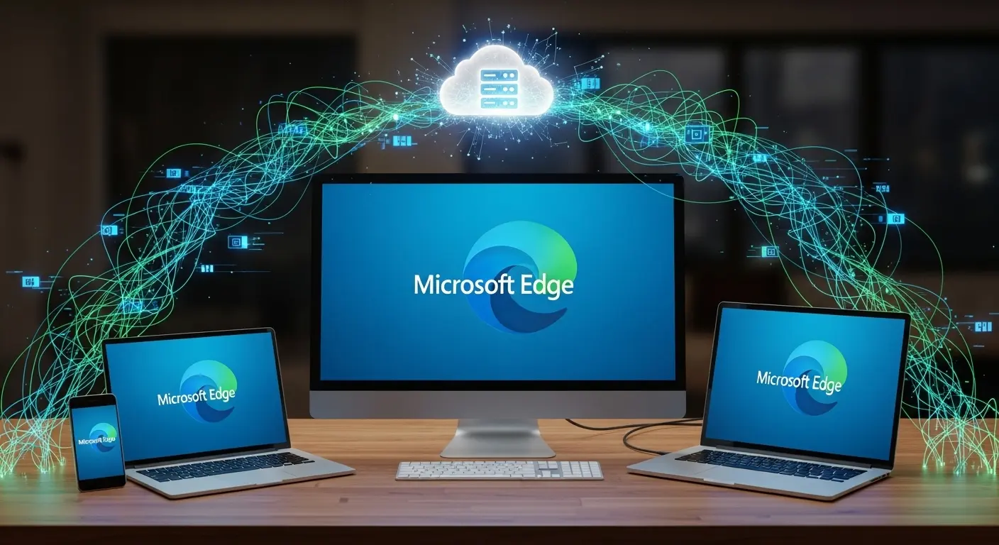 Microsoft Edgeのパスワード同期機能