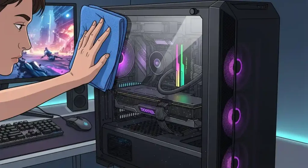 ゲーミングPCの付属品