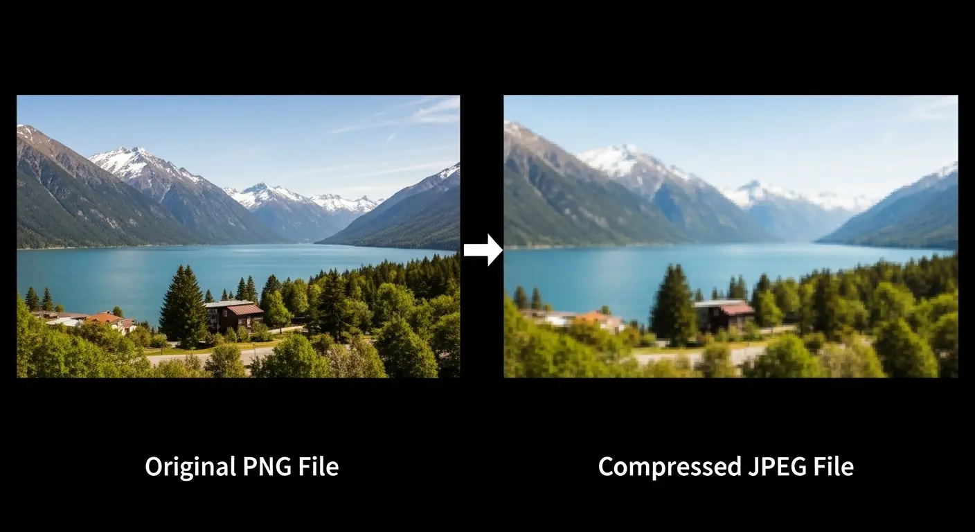 PNGとJPEGの画質とファイルサイズ比較
